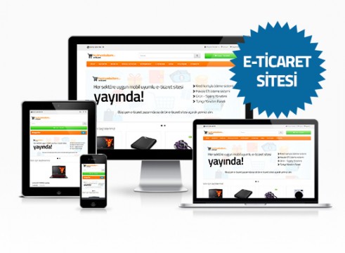 hazır e-ticaret sitesi